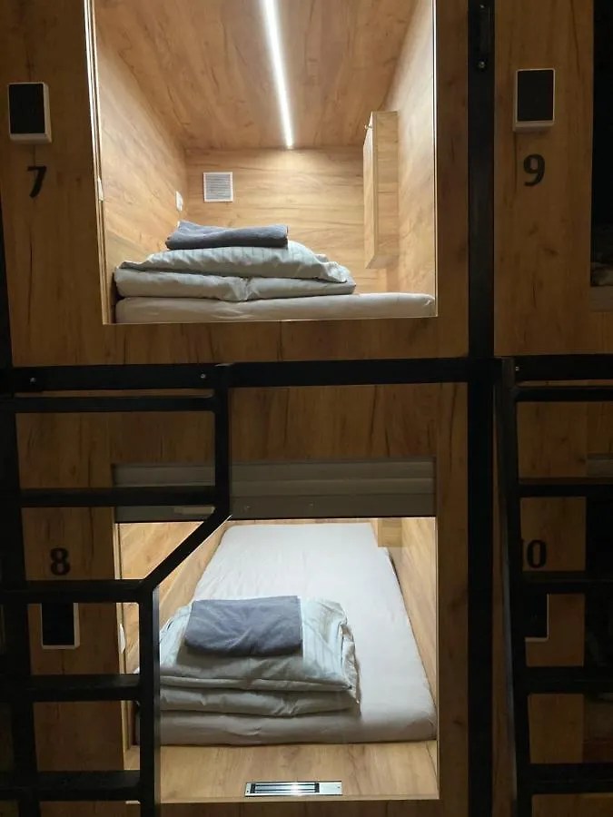 Capsule Hostel Zizkov Tower Prag Tschechische Republik